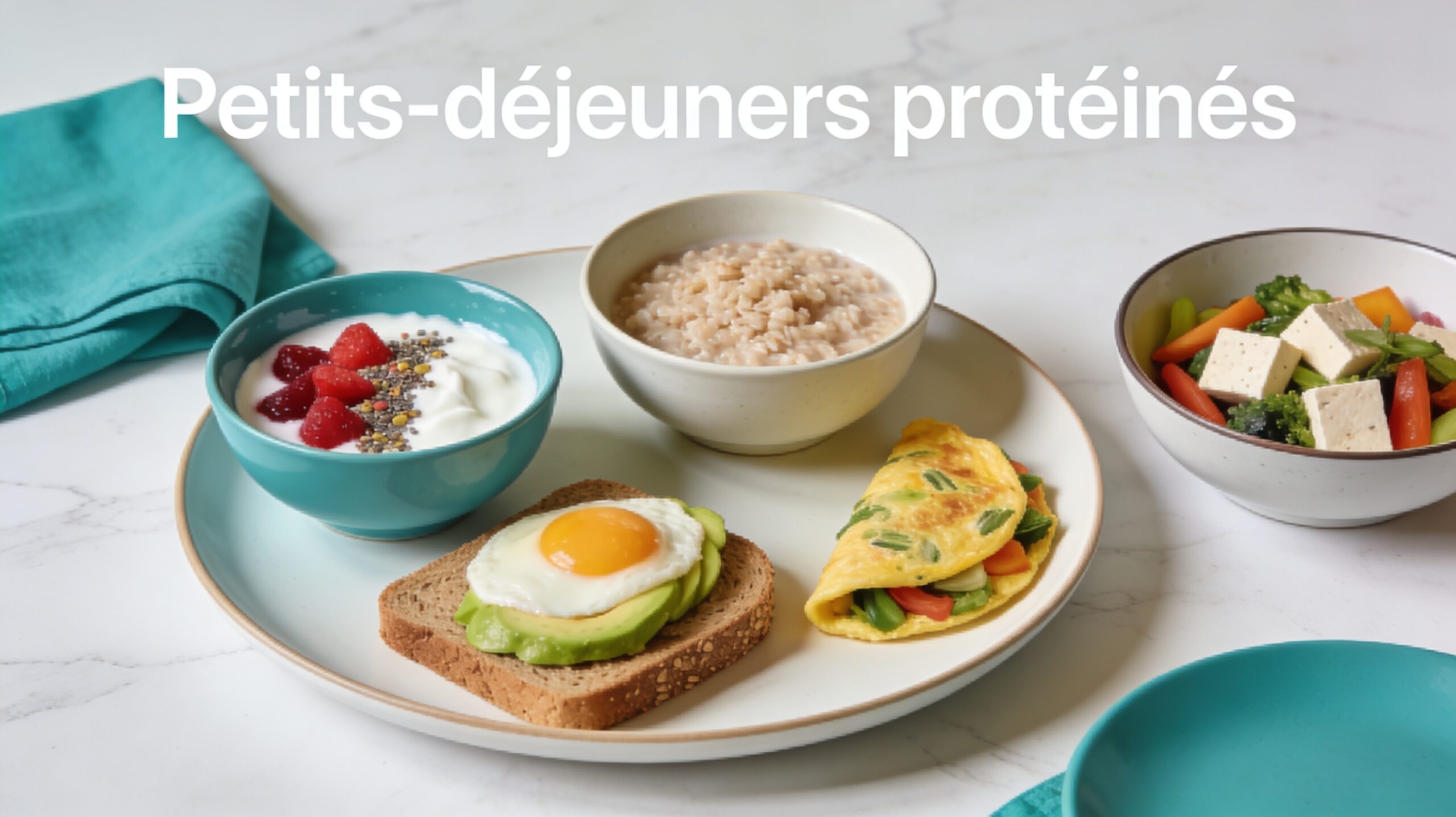 5 petits-déjeuners riches en protéines pour bien démarrer la journée