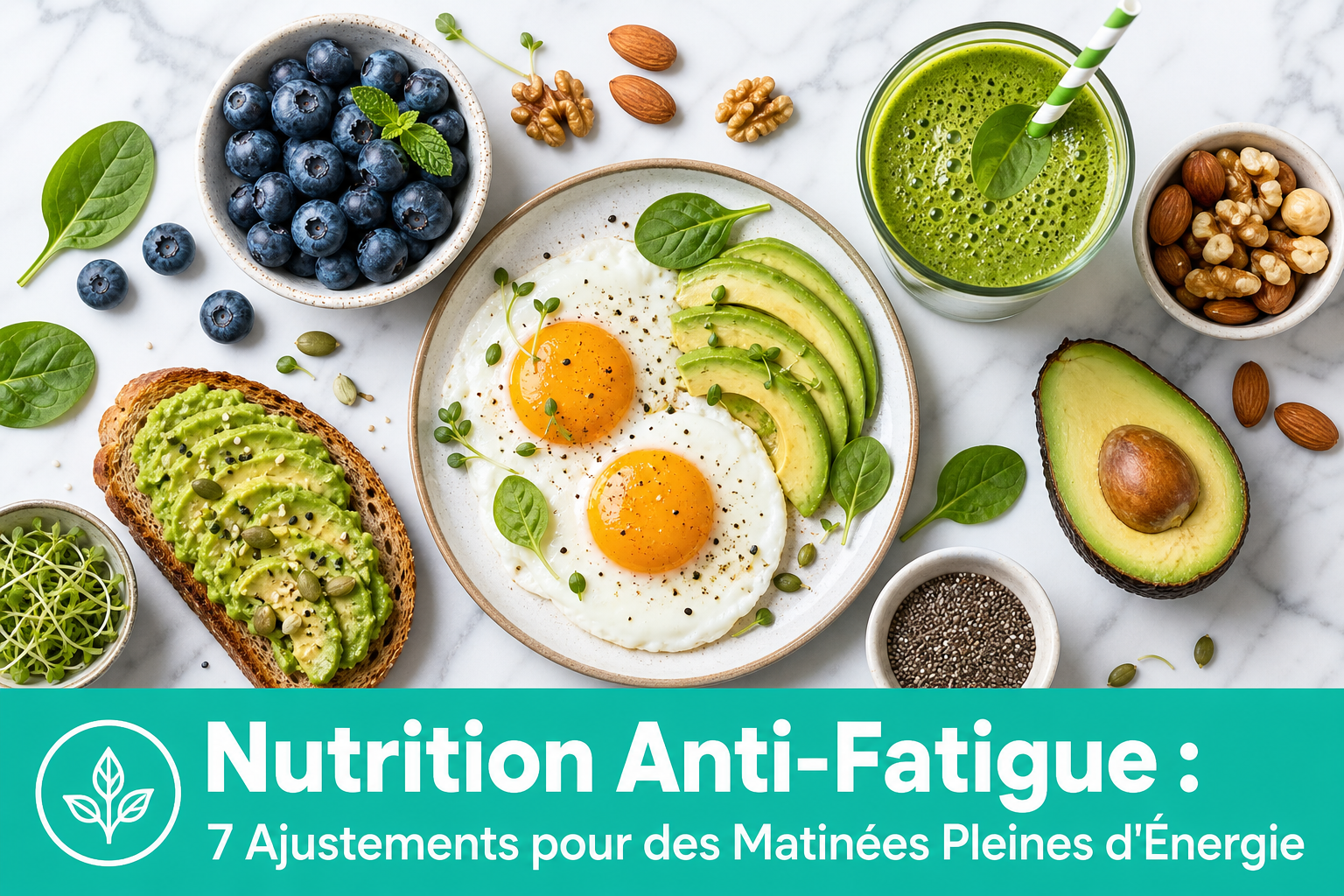 Nutrition anti‑fatigue : 7 ajustements alimentaires qui changent vraiment tes matinées
