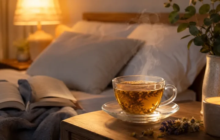 Thé, tisane et sommeil : choisir sa boisson du soir